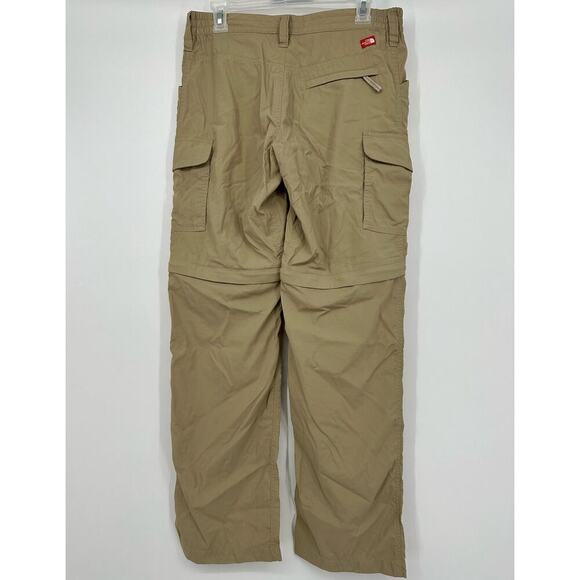 The North Face convertible cargo hiking pants Size 6 khaki - Picture 5 of 8